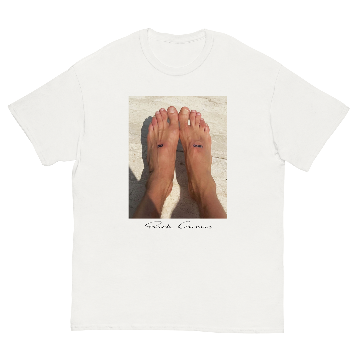 RICK FEET T-SHIRT