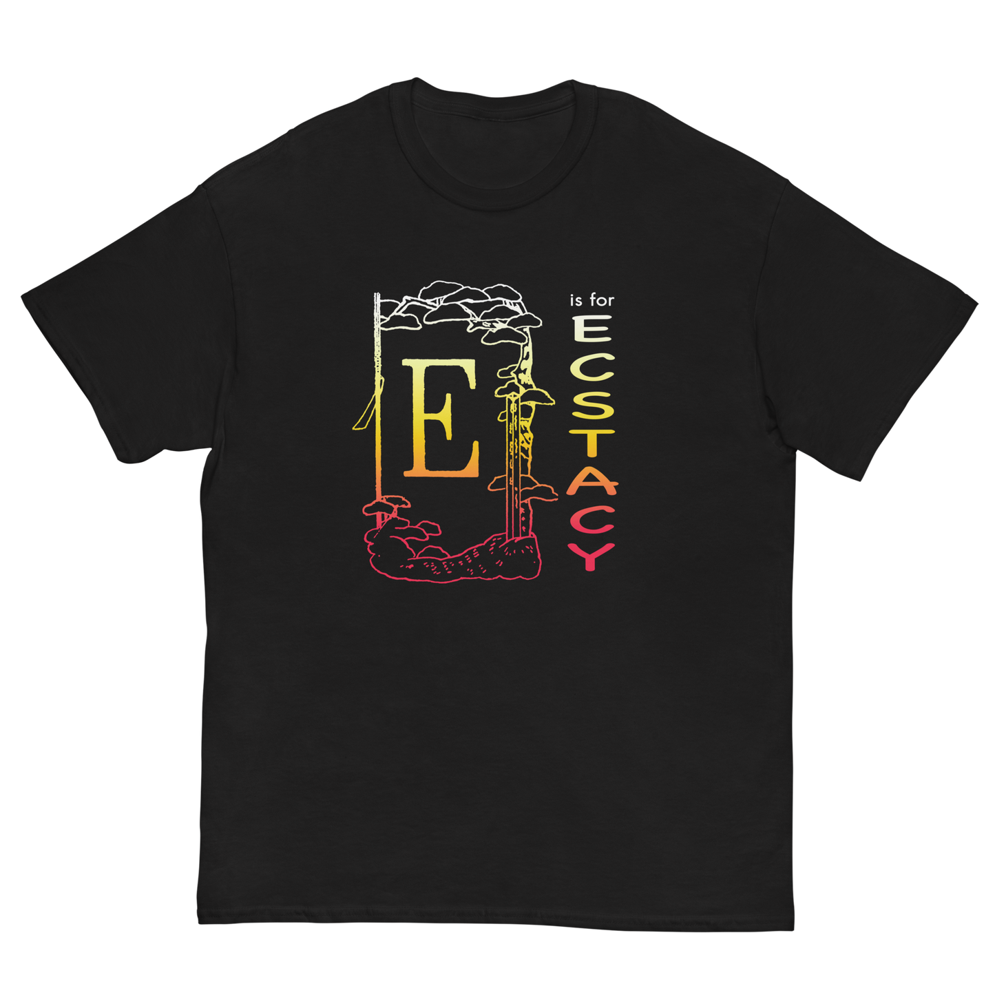 E IS FOR T-SHIRT