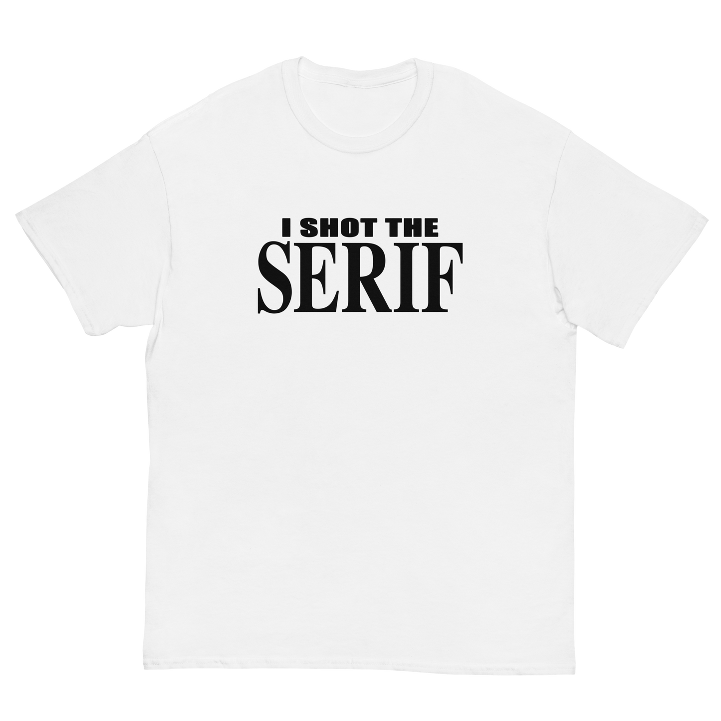 SERIF T-SHIRT